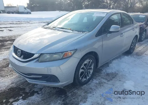 2013 Honda Civic Ex from USA, damaged, VIN 19XFB2F84DE021993